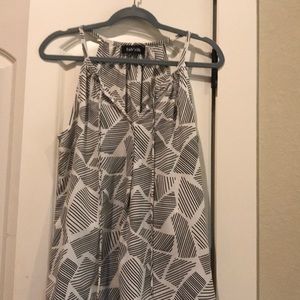 Geometric blouse size medium